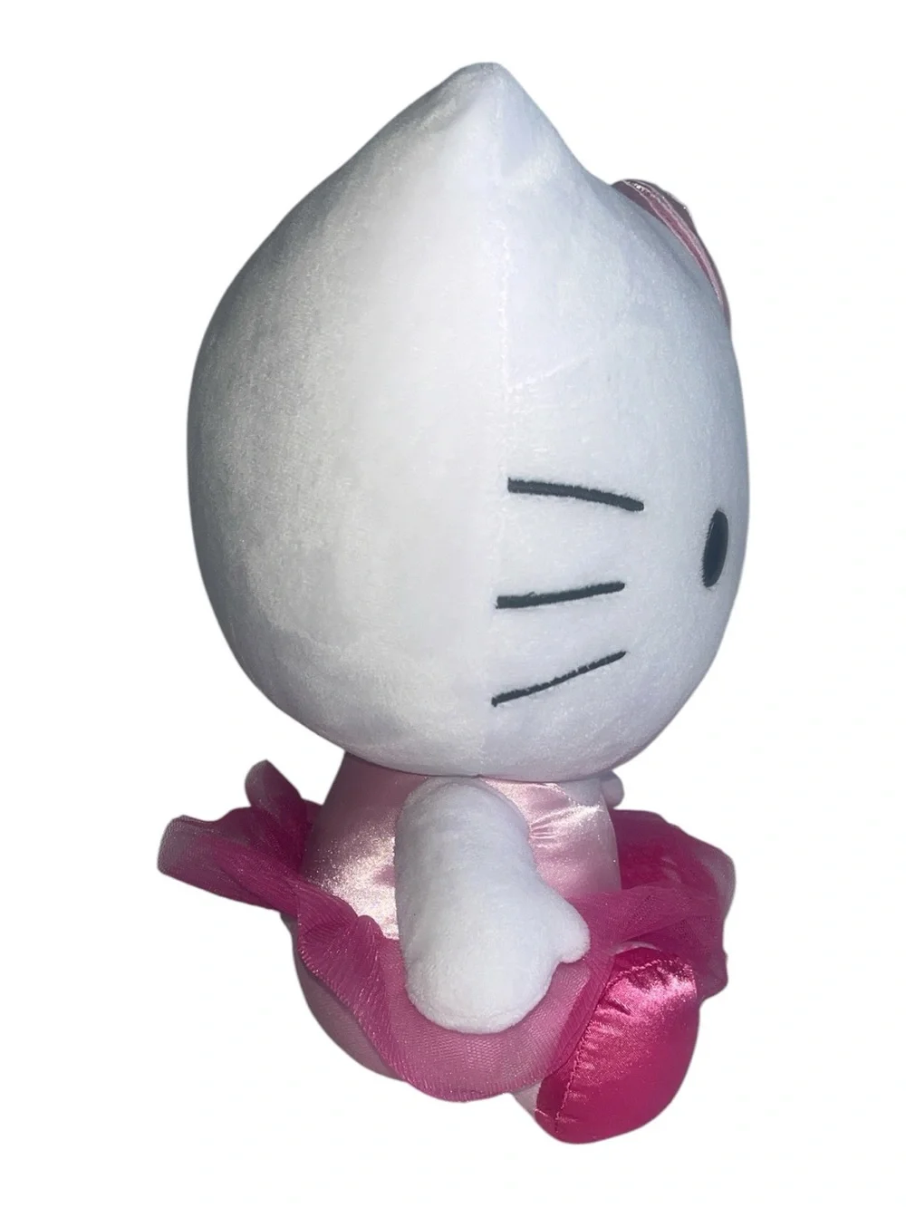 Ty Sanrio Hello Kitty Ballerina Plush 10” Pink Tutu Satin Bow Stuffed Animal